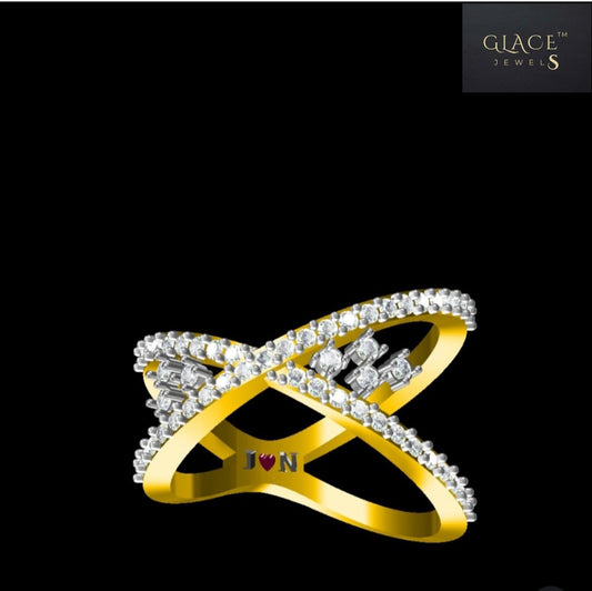 Infinity Love Ring (Customised for engagement)