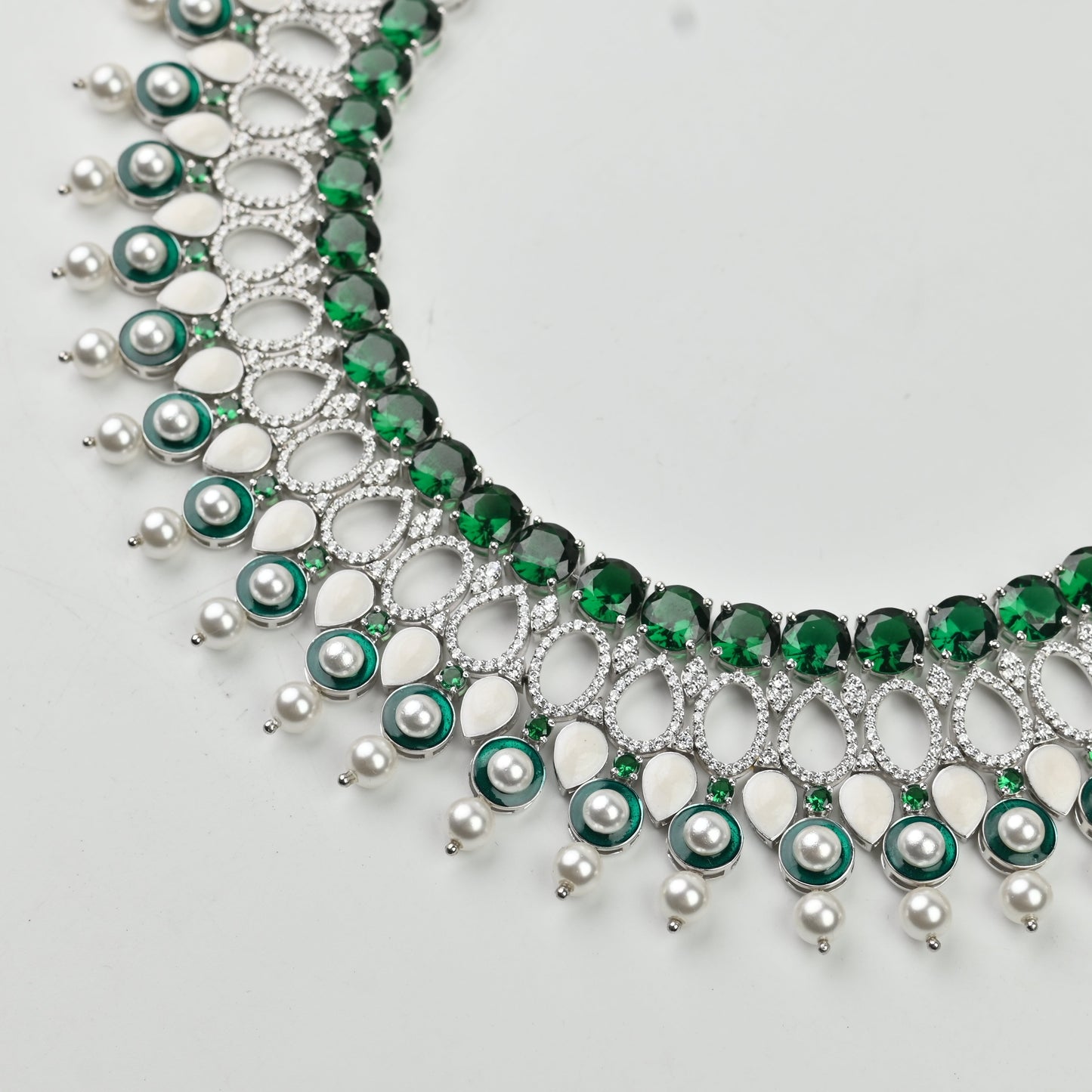 Malachite Necklace Set